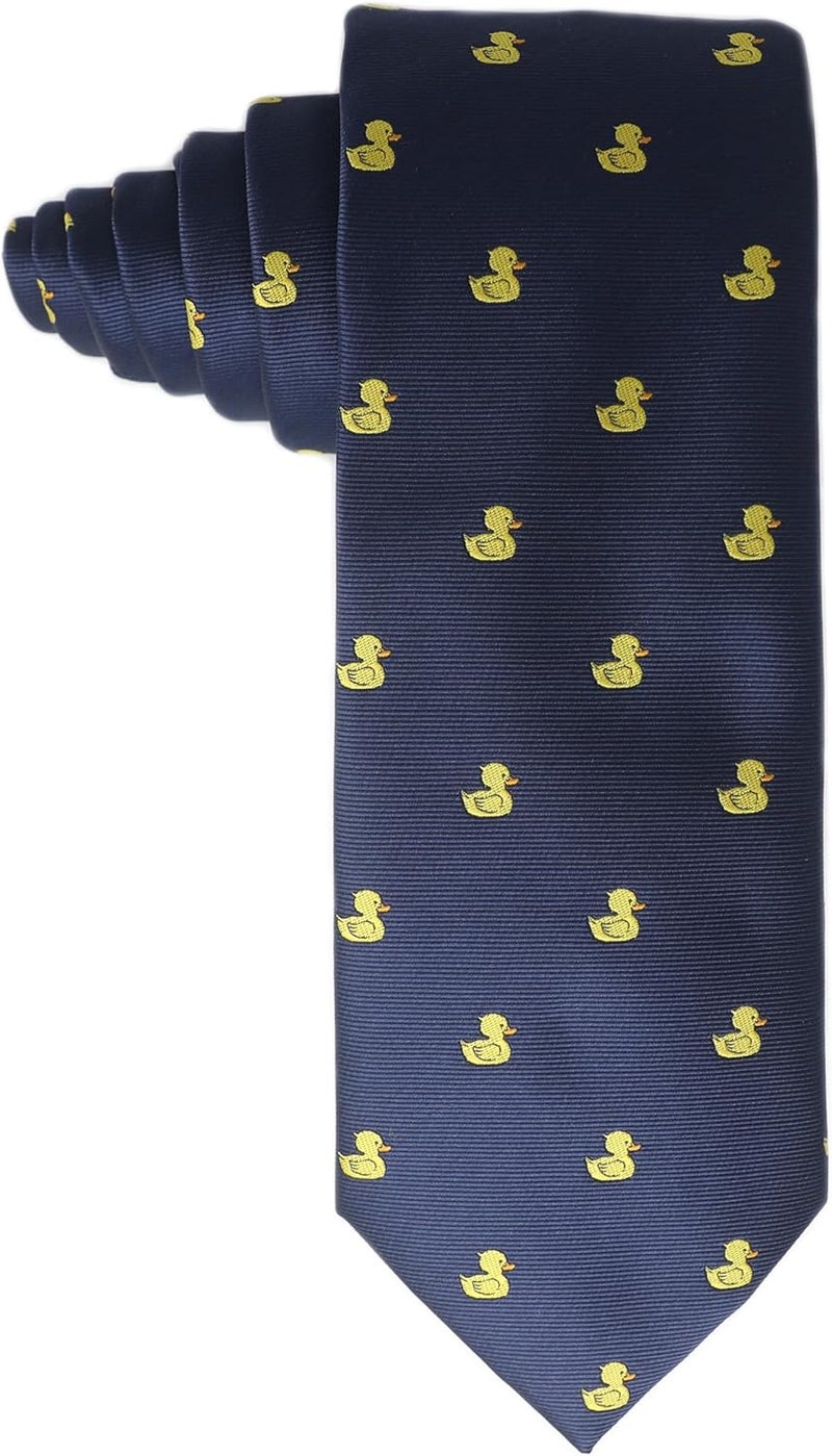 MENDEPOT Animal Pattern Necktie With Gift Box Sea Animal Pattern Tie Father's Day Birthday Gift Tie - Image 2